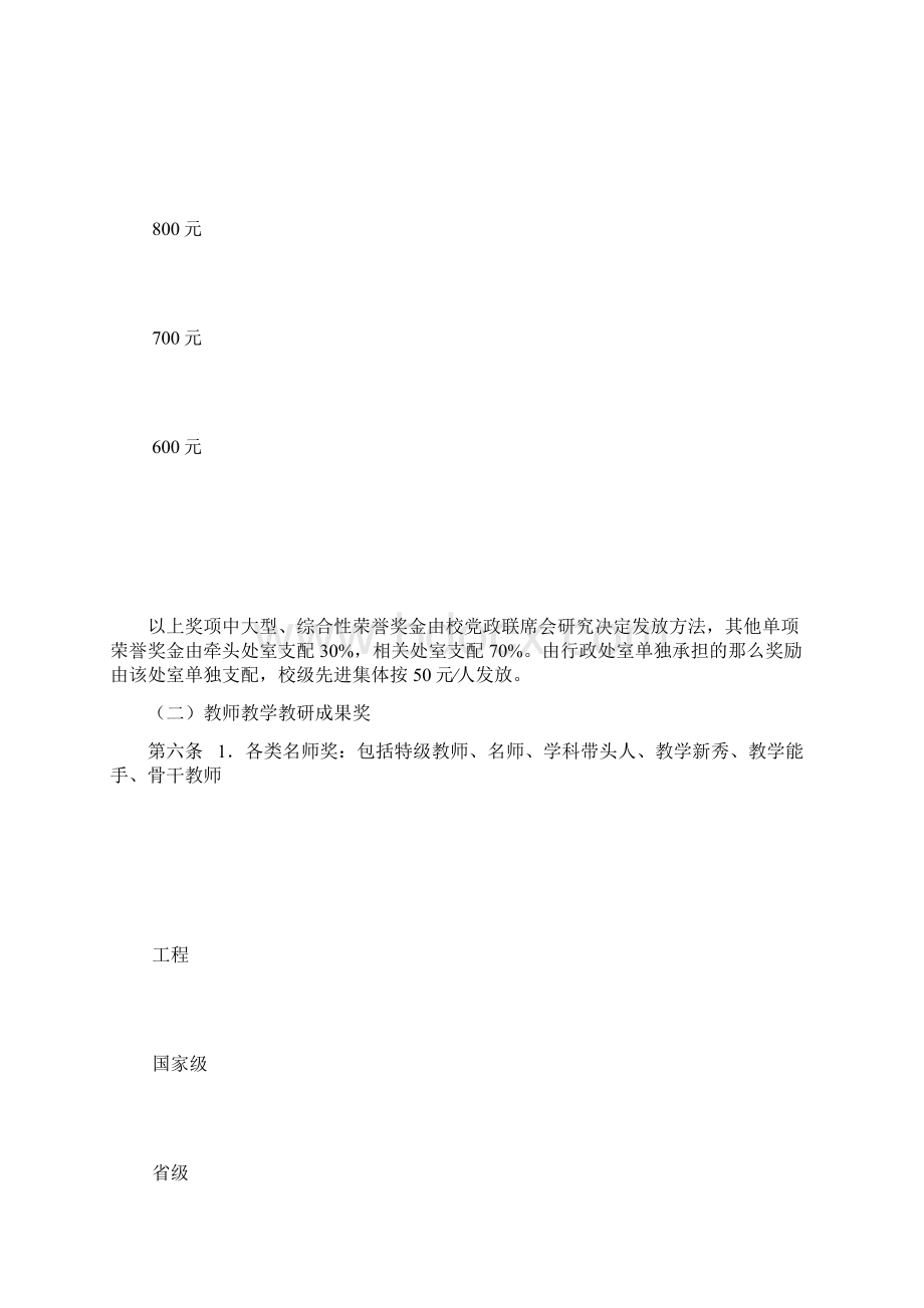 学校规章制度教育教学成果奖励制度Word格式文档下载.docx_第3页