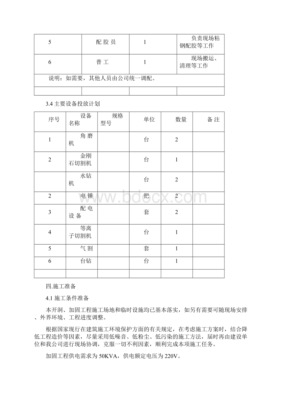 万通中心核心筒局部楼板开洞加固施工.docx_第3页