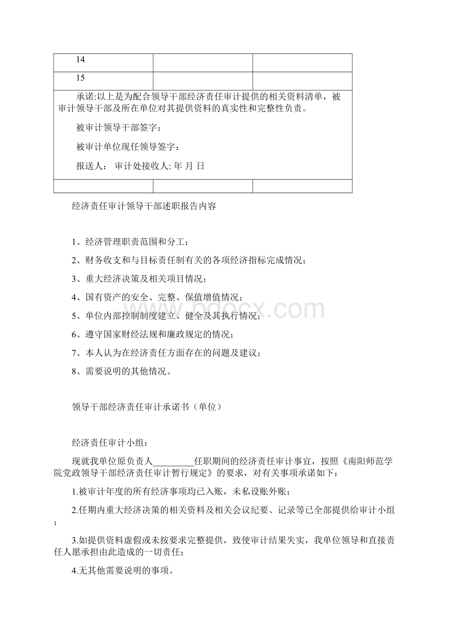 经济责任审计提供资料清单文档格式.docx_第2页