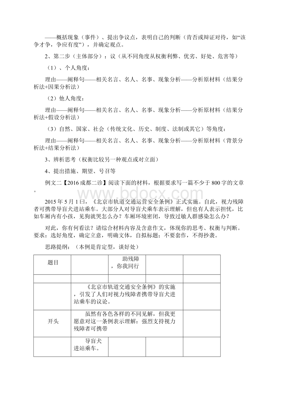 高考任务驱动型作文写作模板Word文档下载推荐.docx_第2页