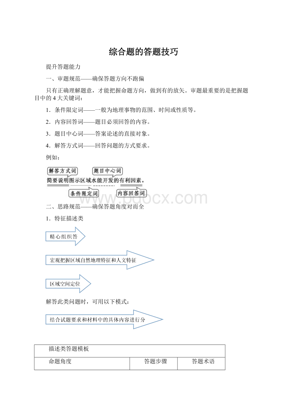 综合题的答题技巧.docx