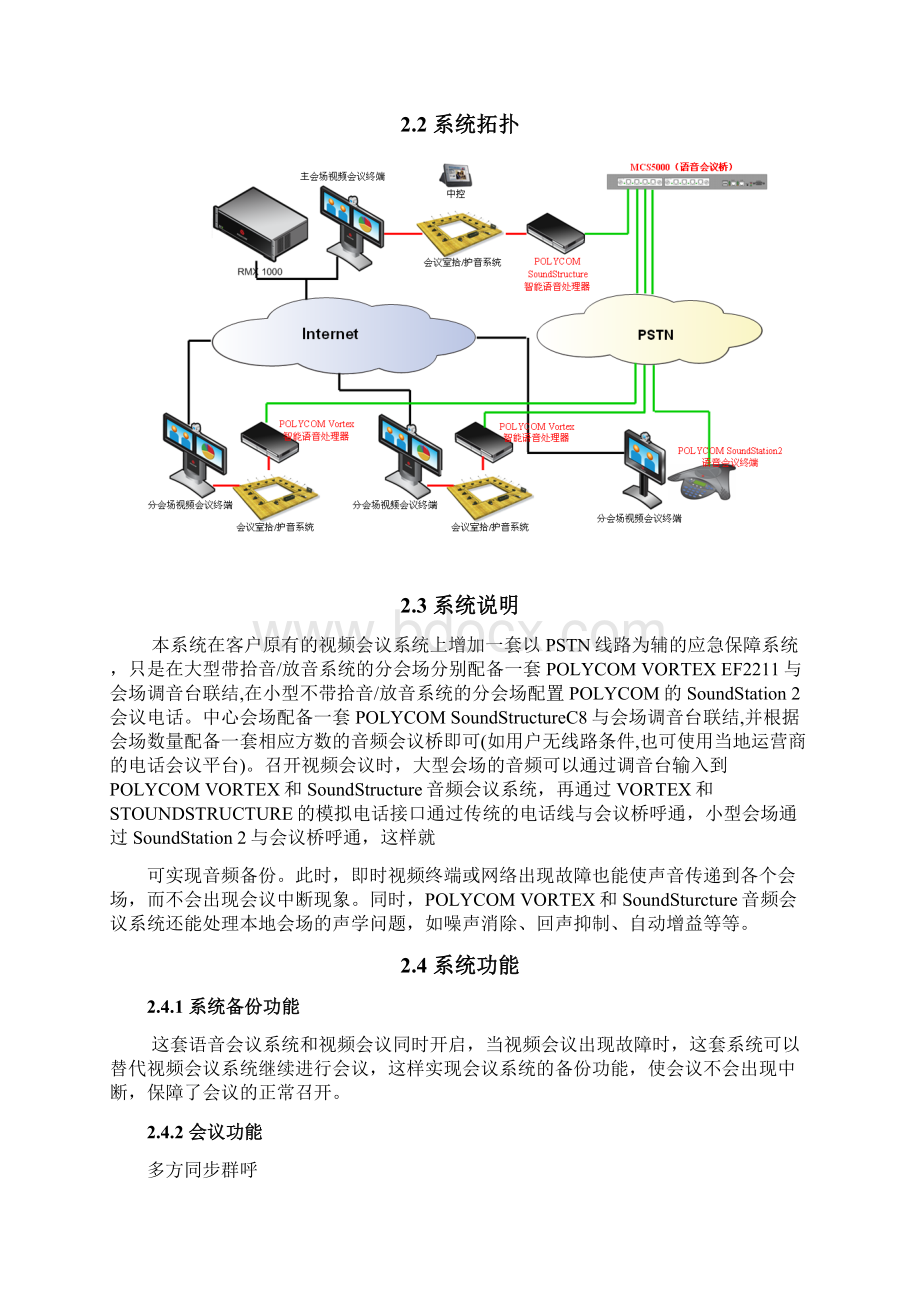 视频会议应急保障系统方案建议.docx_第3页