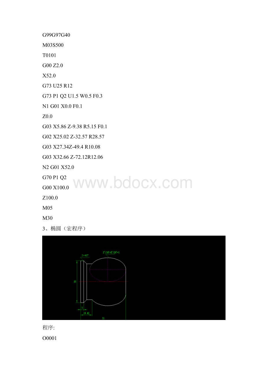 数控车加工工艺设计品经典资料附FANUC系统程序.docx_第3页