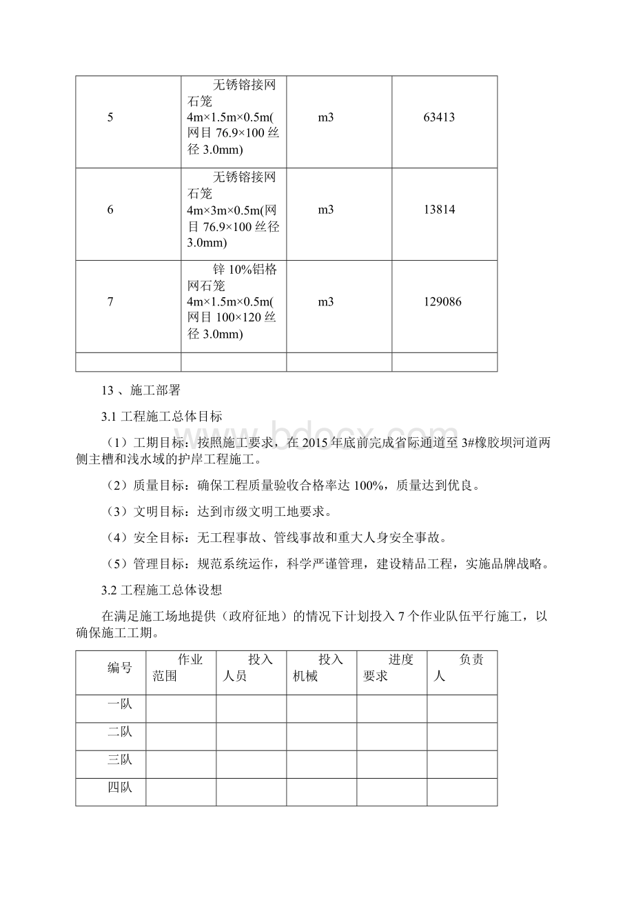 河道护岸工程格网石笼.docx_第3页