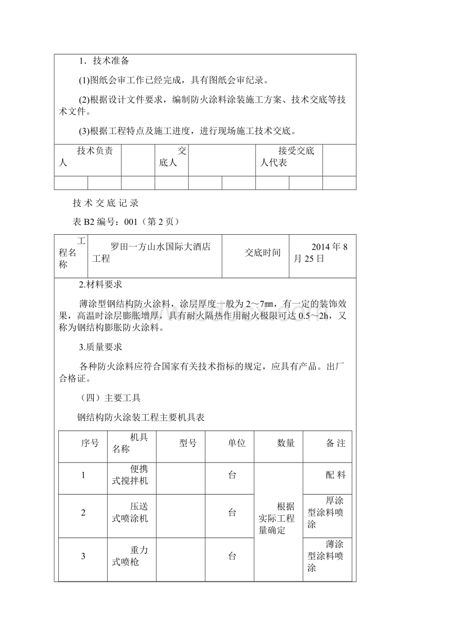 防火涂料技术交底.docx_第2页