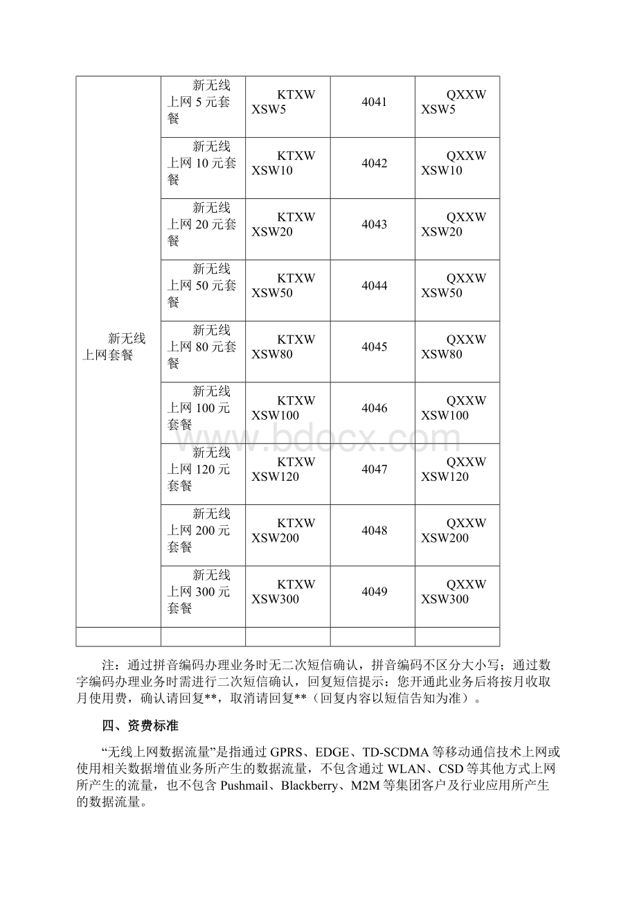 无线上网业务复习手册Word格式文档下载.docx_第3页