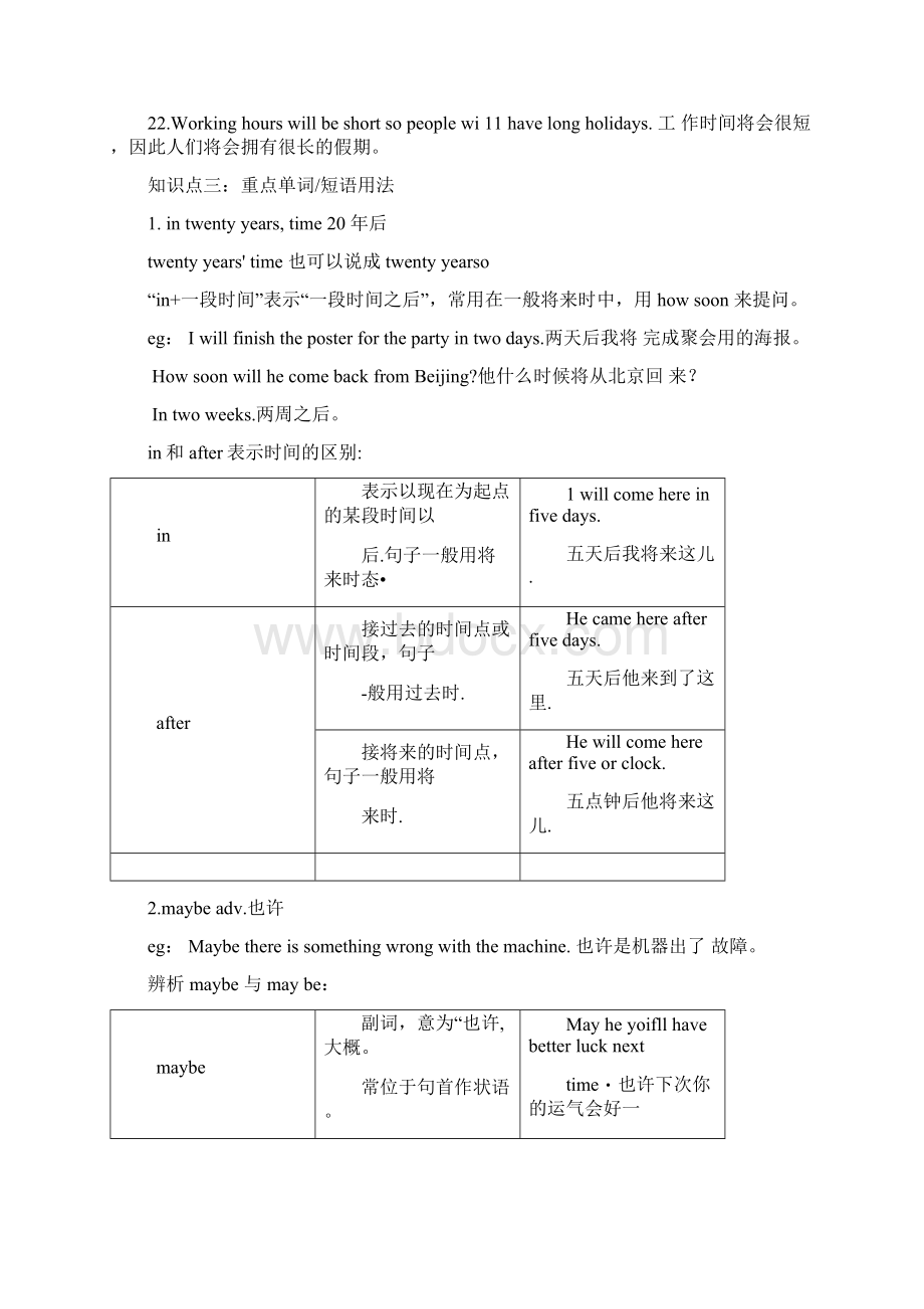 外研版初一下册模块4知识点全归纳备战期中不打折doc.docx_第3页