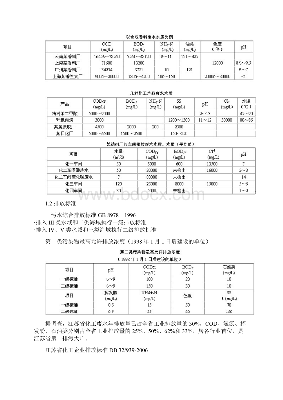 精细化工废水处理Word格式文档下载.docx_第2页