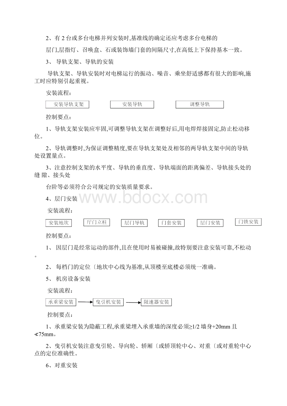 电梯安装工程施工组织设计方案.docx_第3页