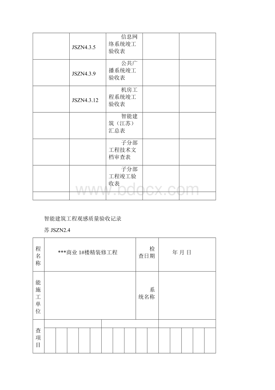 智能化工程竣工资料全套竣工资料范本.docx_第2页