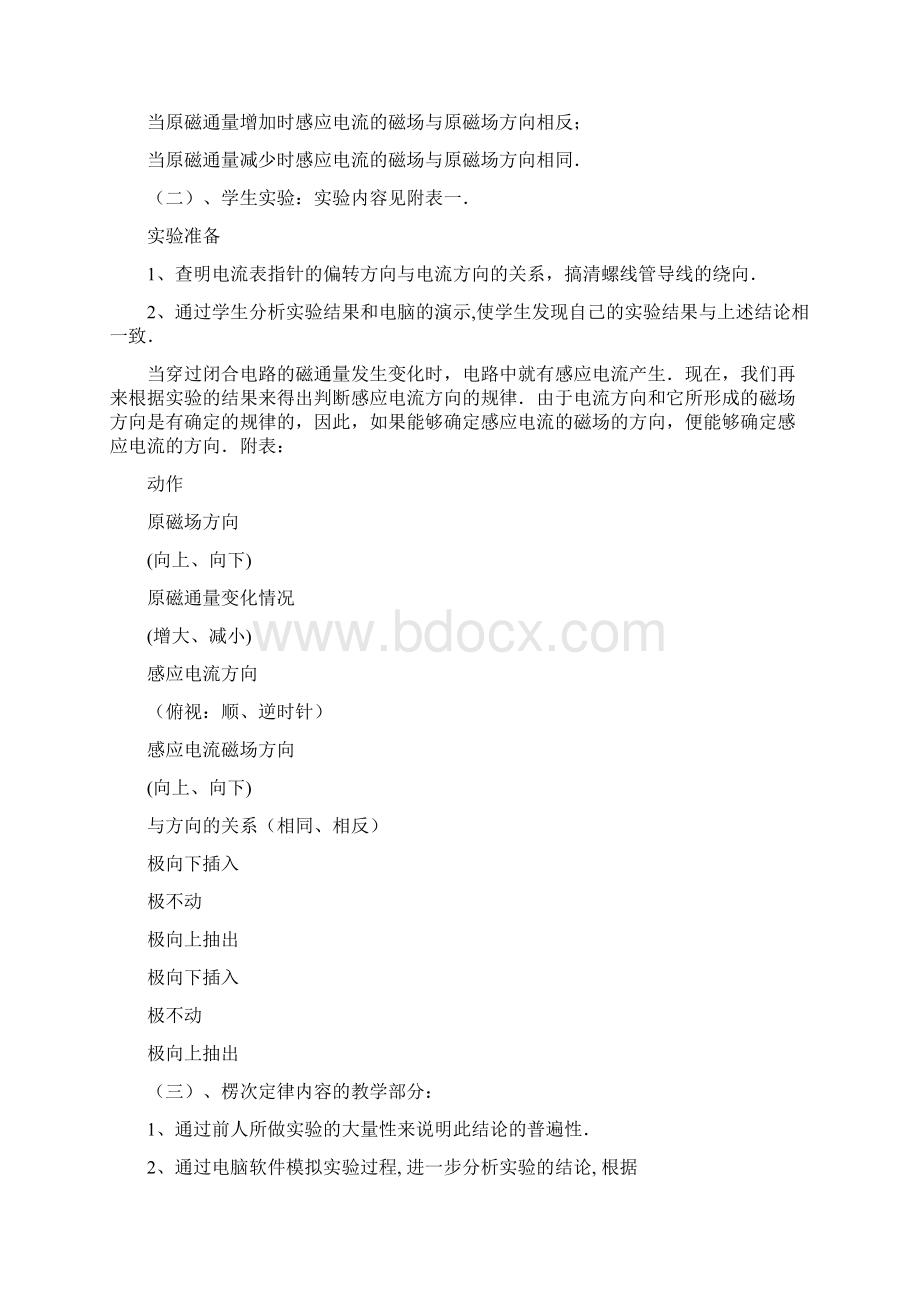 优品课件之楞次定律的教学设计方案4doc.docx_第2页