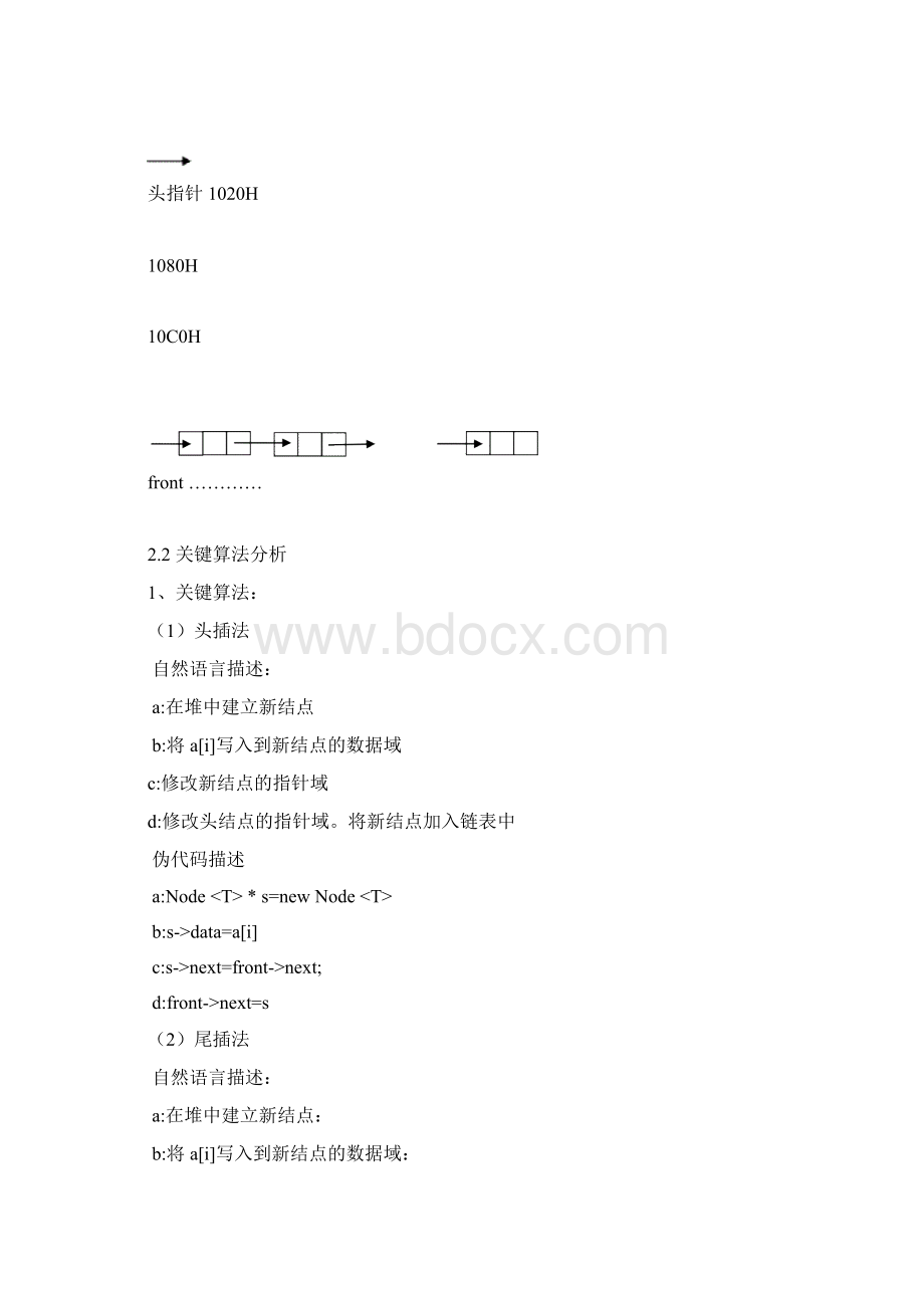 数据结构实验报告单链表.docx_第3页