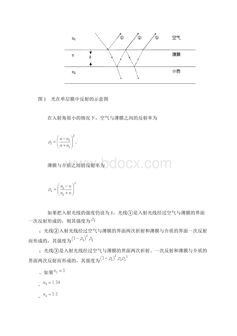 滤波片的增透膜作用及原理分析.docx_第3页