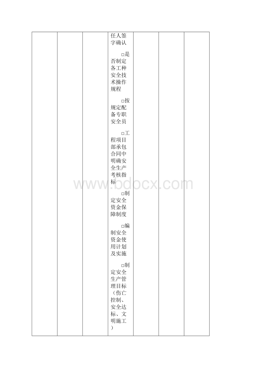 建筑施工安全检查标准表格Word下载.docx_第2页