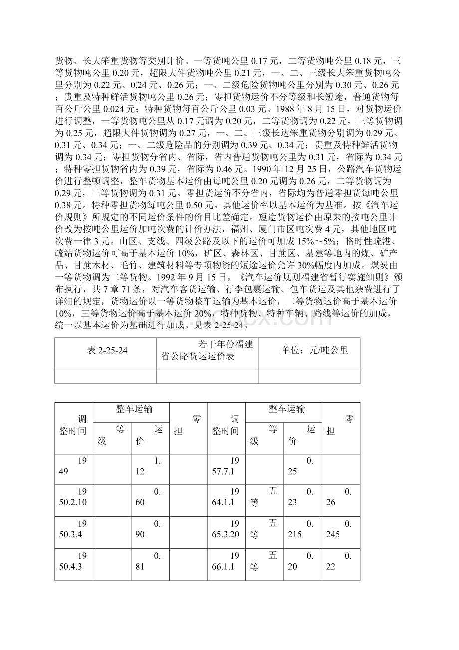 公路货运吨公里和运费比例文档格式.docx_第3页