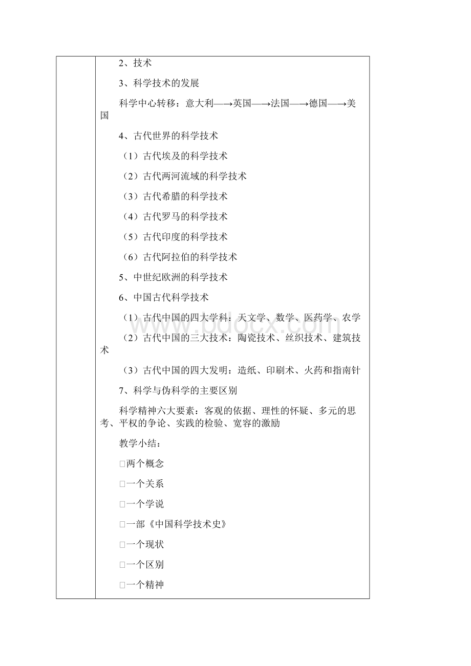 科学技术概论教案Word格式.docx_第2页