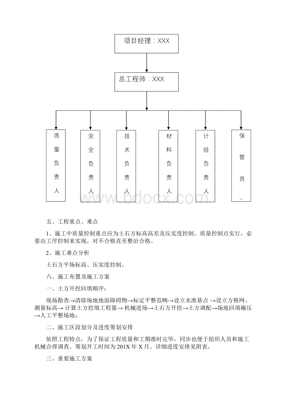 场地平整施工组织设计样本Word格式文档下载.docx_第2页