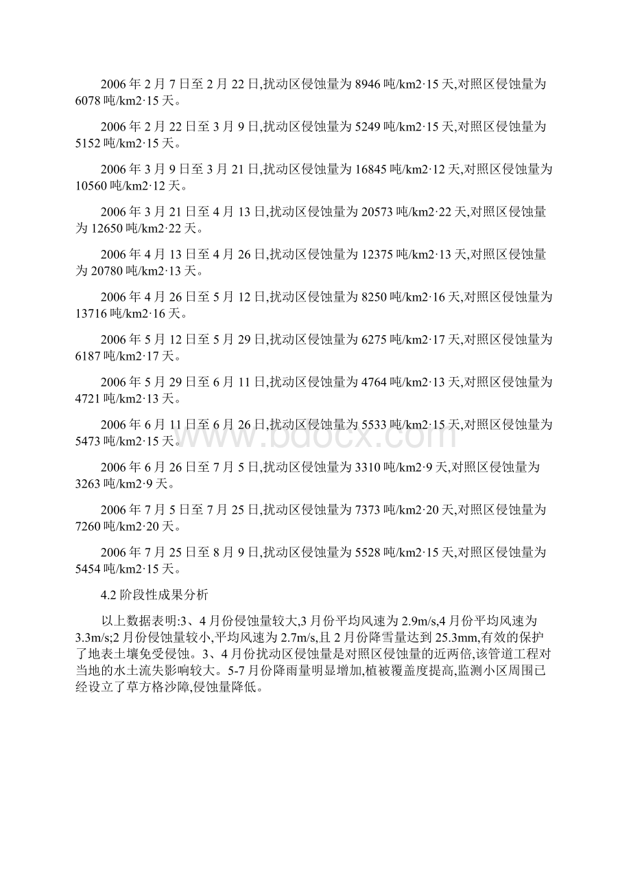 西部原油成品管道工程水保监测汇总.docx_第3页