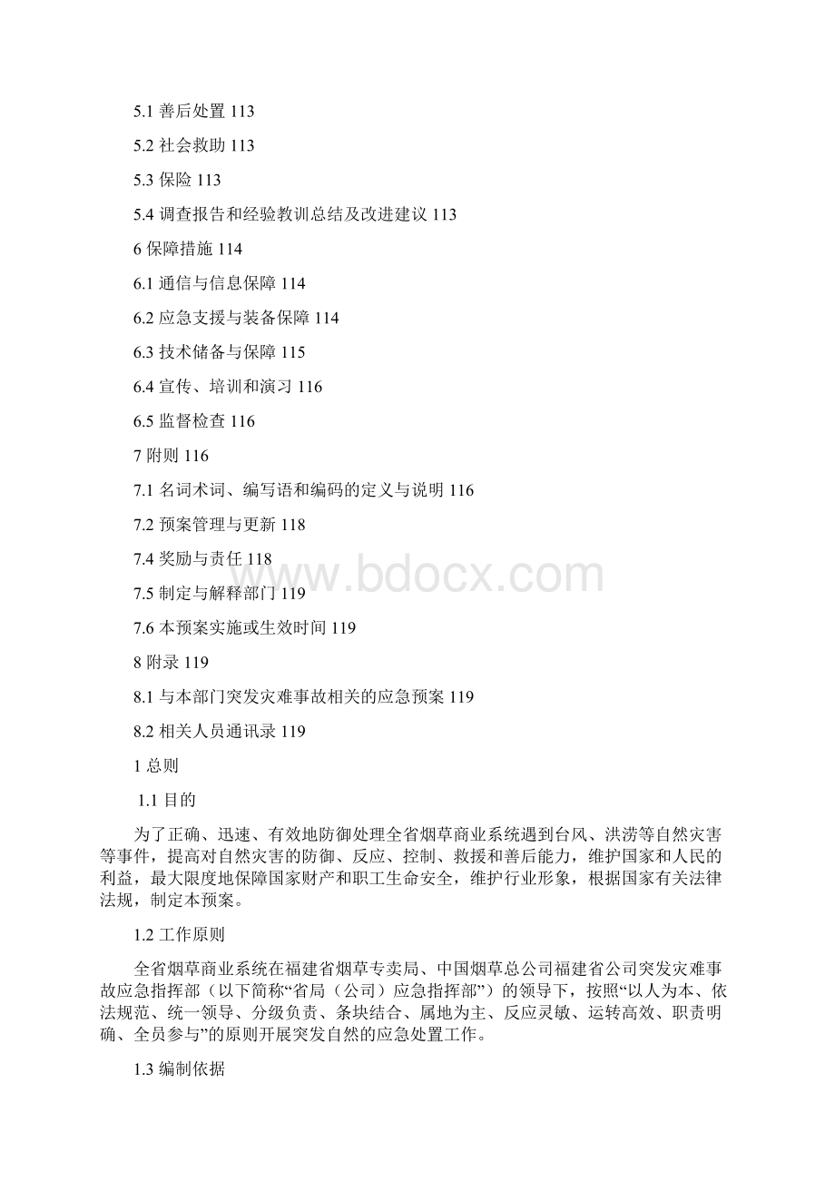 突发自然灾难应急预案文档格式.docx_第2页