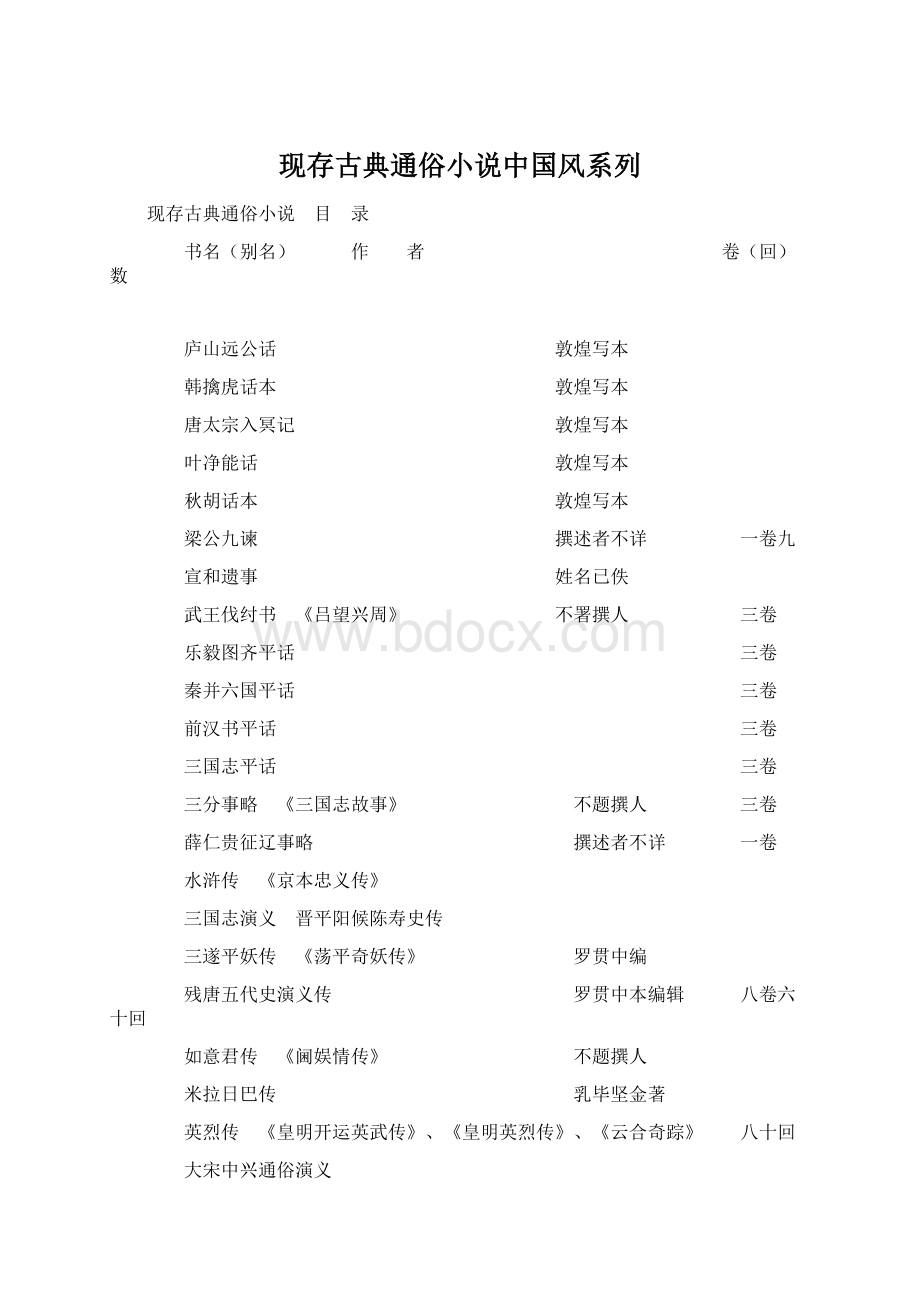 现存古典通俗小说中国风系列.docx_第1页
