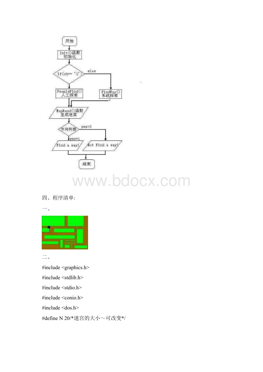 C语言课程设计迷宫游戏.docx_第2页