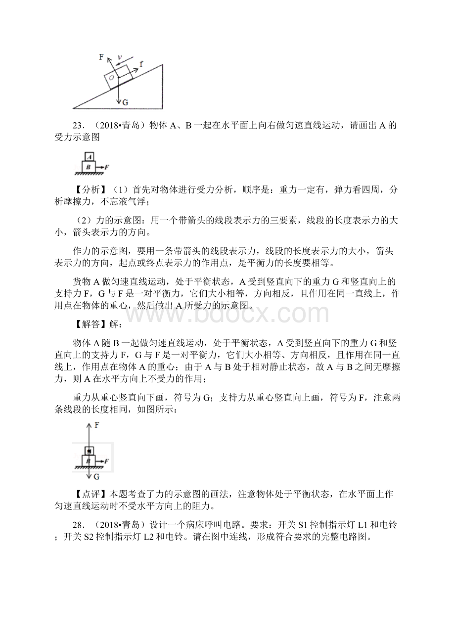 中考物理题分类汇编 25作图题.docx_第2页