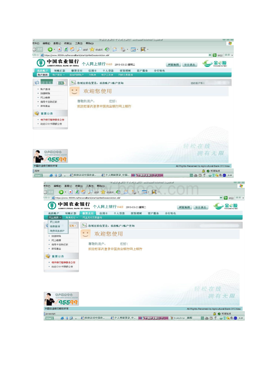 精品农业银行网上缴费操作流程精.docx_第2页