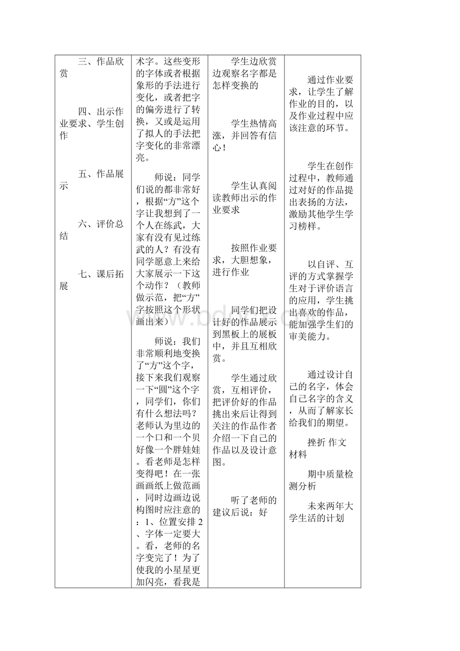 小学美术二年级上册《装饰自己的名字》教学案例精编版.docx_第3页