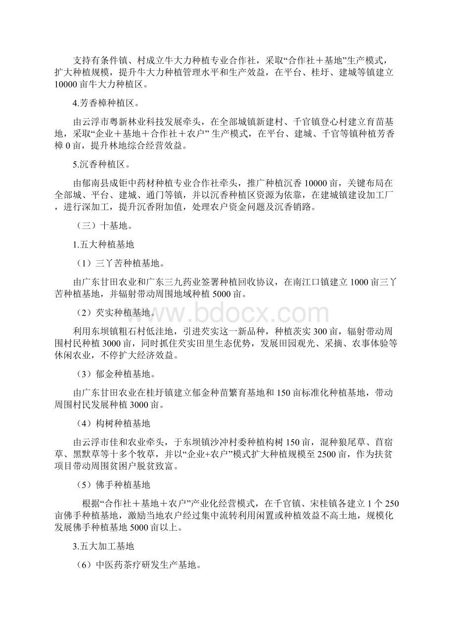 郁南县加快南药产业发展工作专项方案.docx_第2页