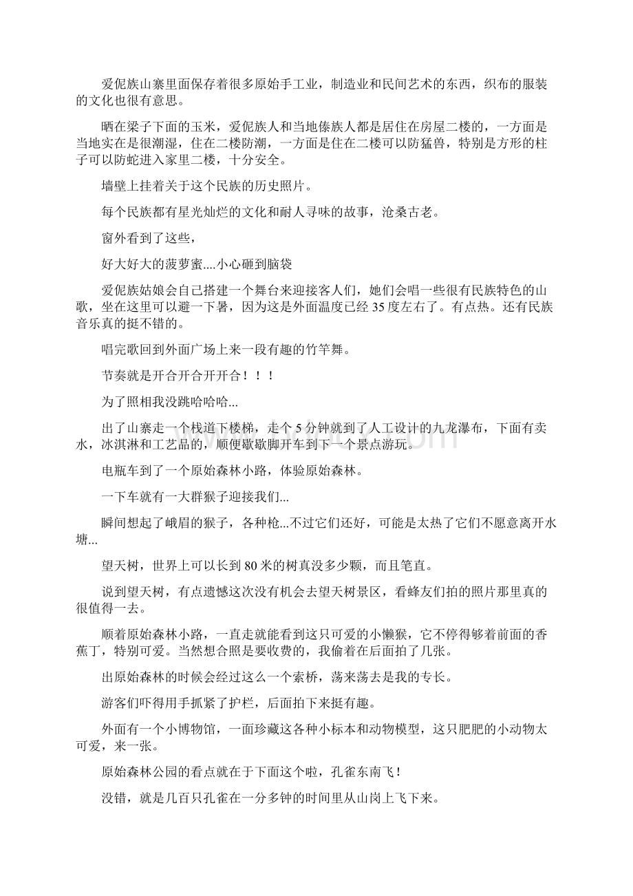 西双版纳攻略分析.docx_第3页