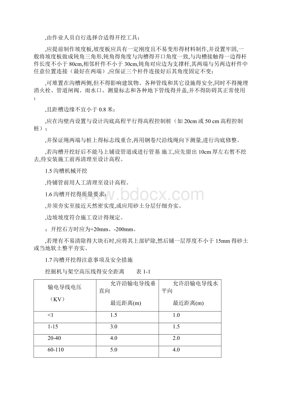 给排水管道安装施工工艺流程图Word格式.docx_第2页