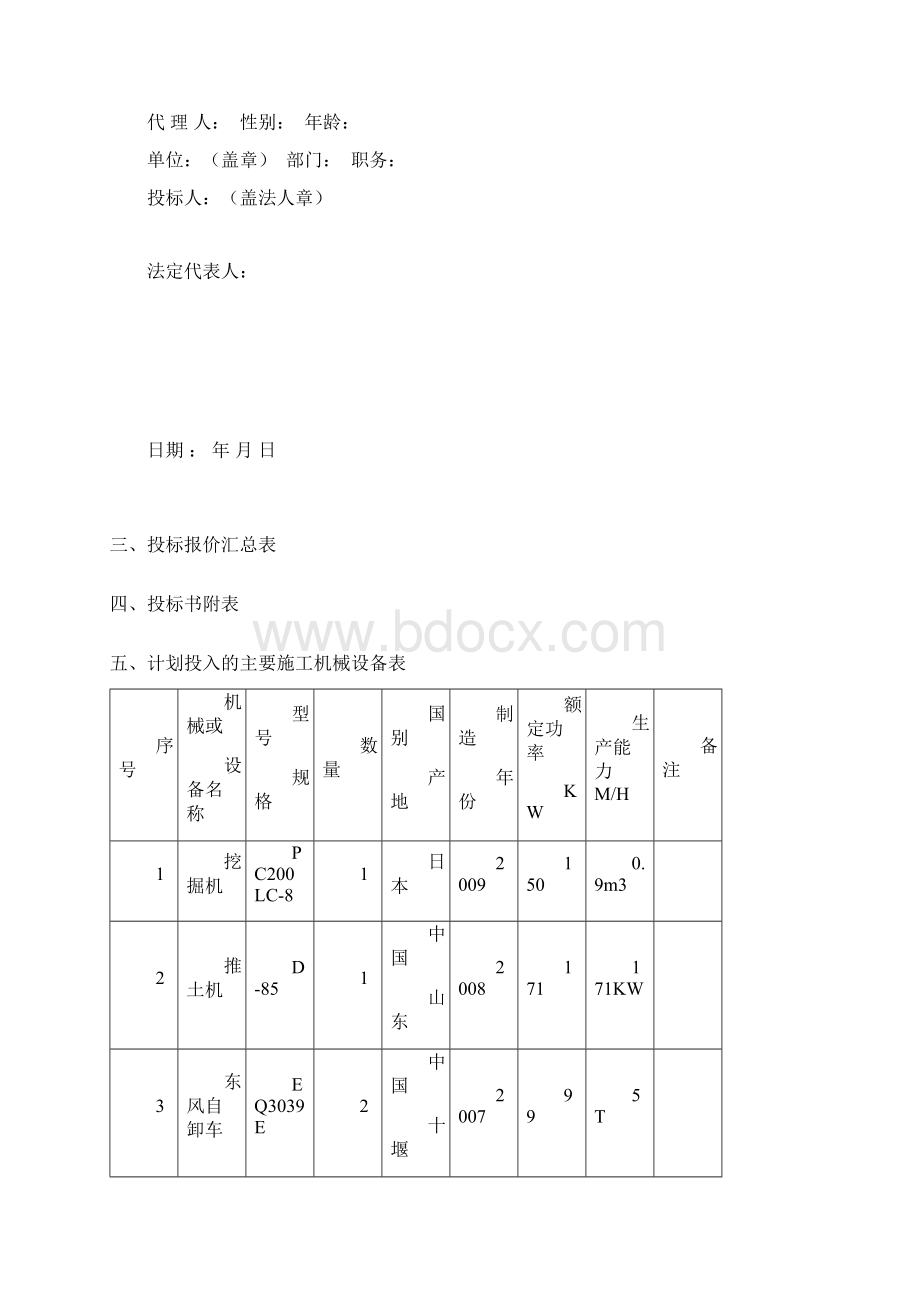 小型桥梁施工组织设计投标书Word格式文档下载.docx_第2页