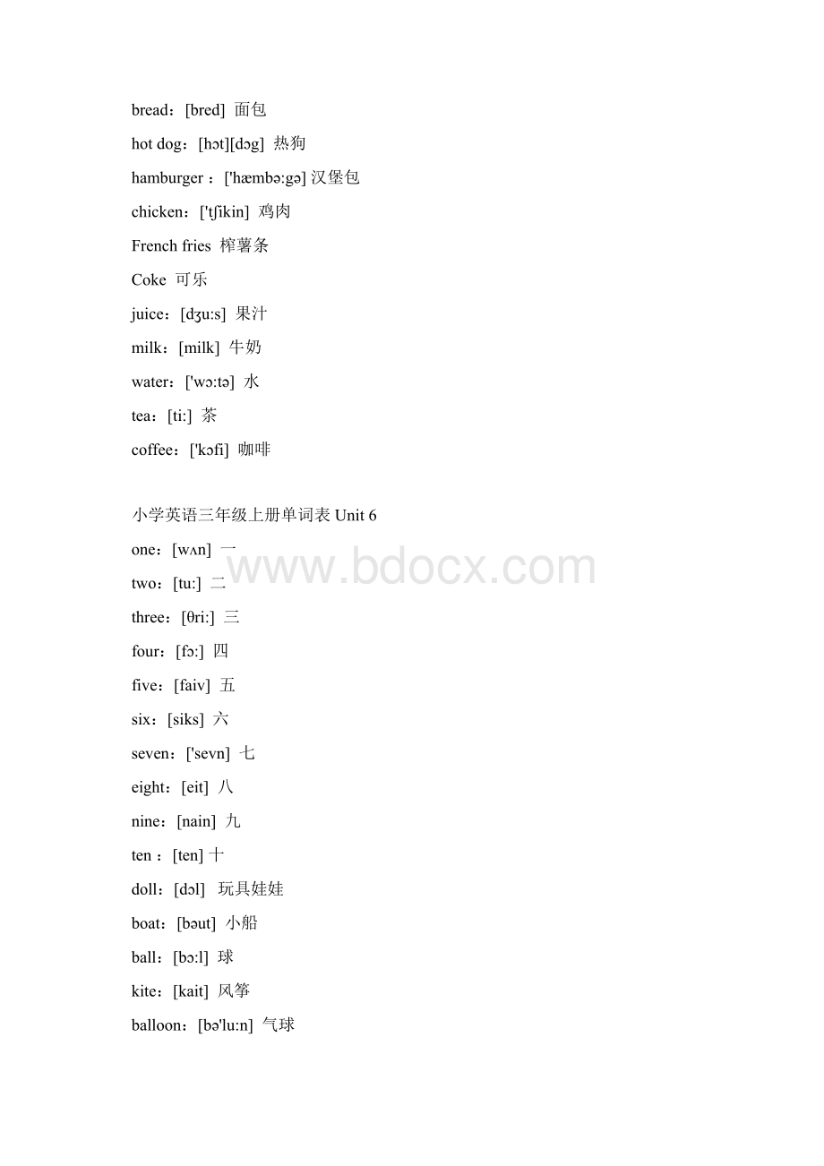 人教版小学英语单词表及分类.docx_第3页