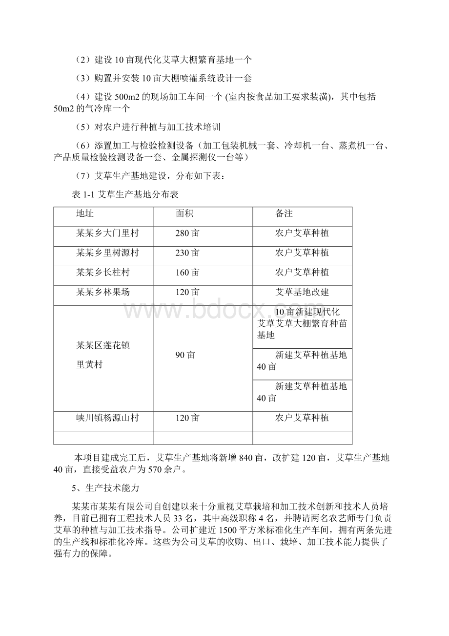 千亩艾草种植基地建设投资经营项目可行性研究报告.docx_第3页