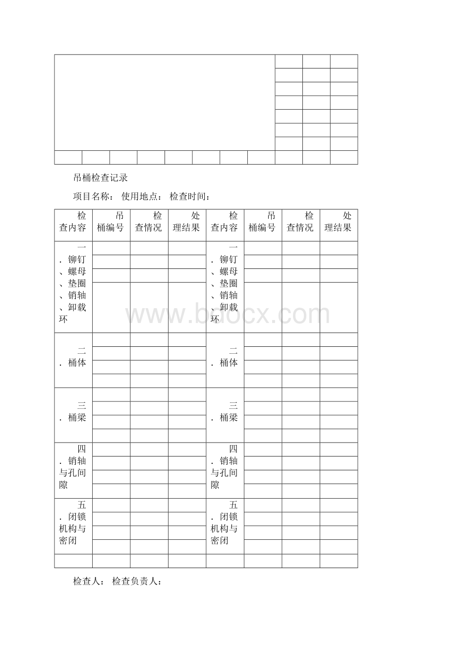 钢丝绳检查记录.docx_第2页