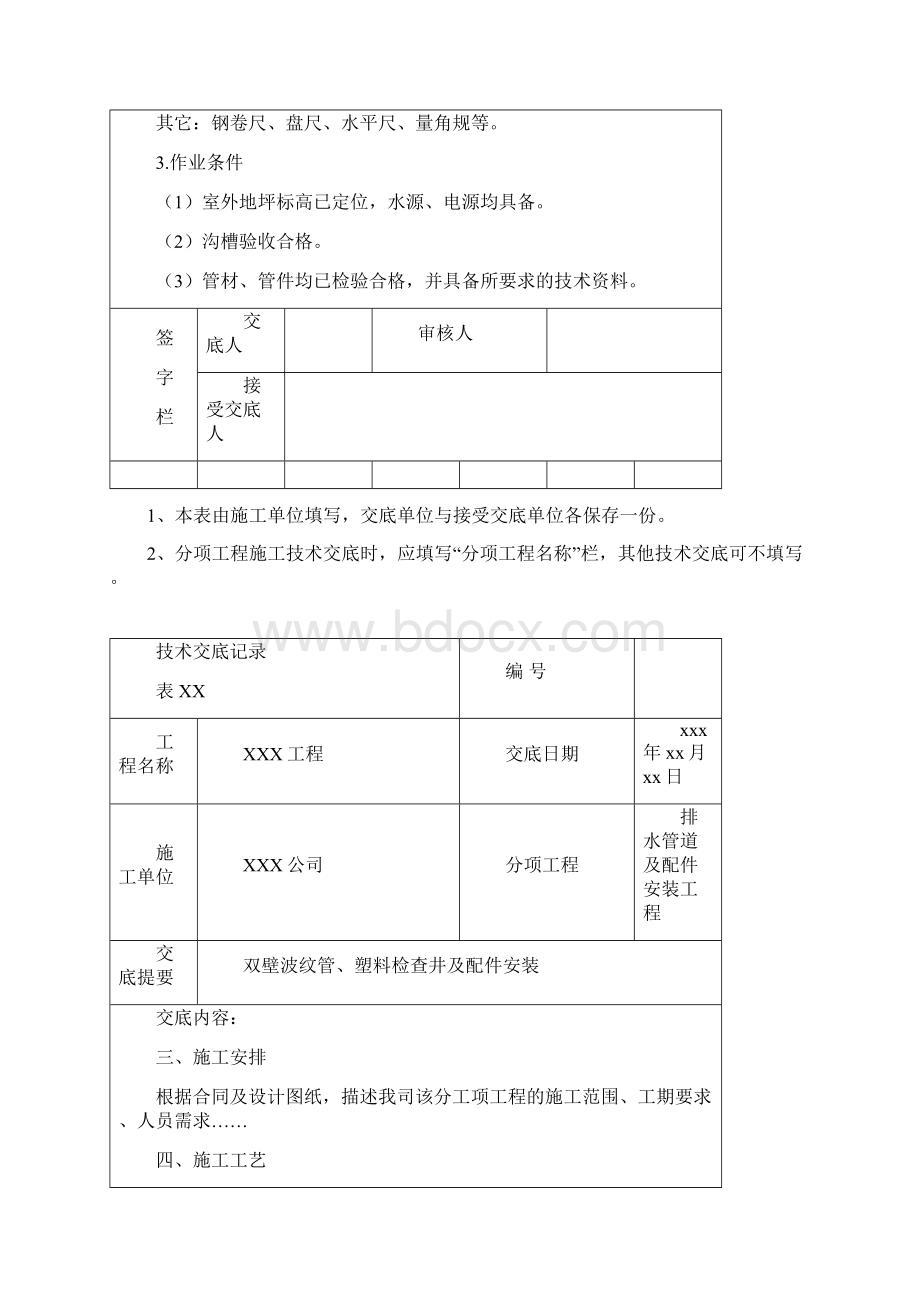 室外排水管双壁波纹管安装技术交底.docx_第2页