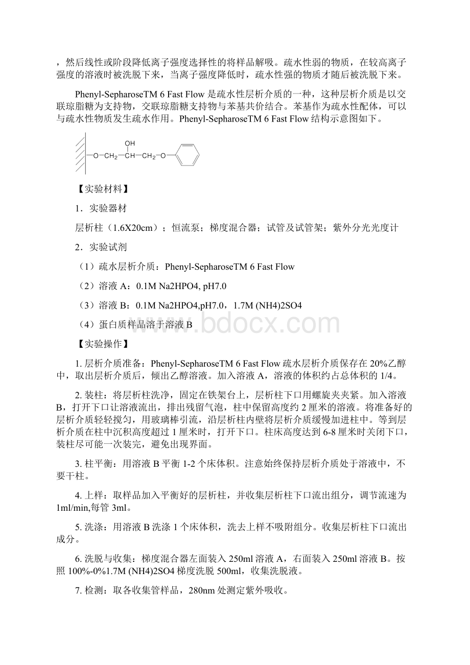 蛋白质的疏水作用层析.docx_第2页