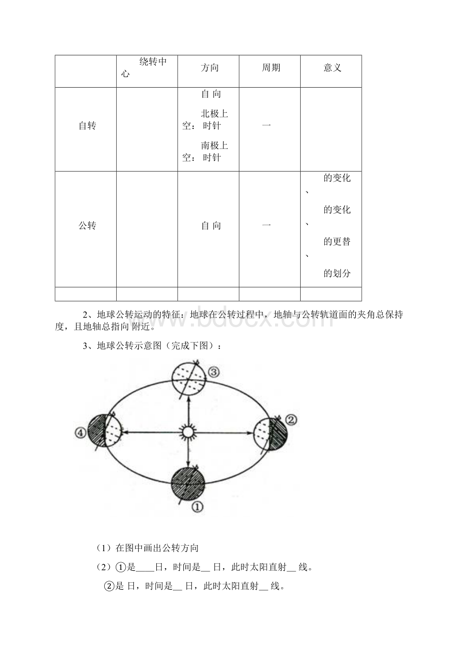 0填空版地理七年级上册复习提纲文档格式.docx_第3页