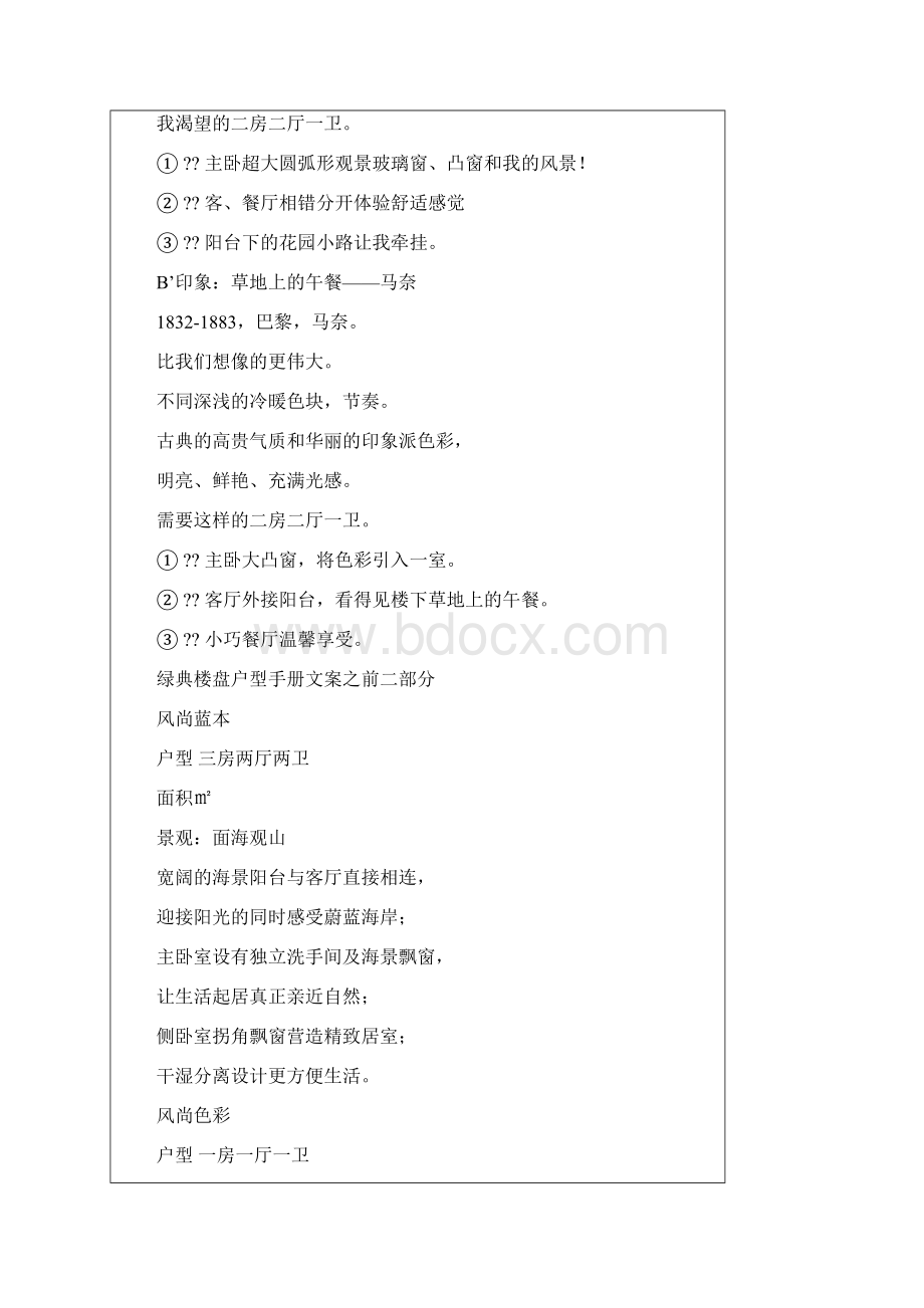 经典户型配套文案整理大全Word文档格式.docx_第3页