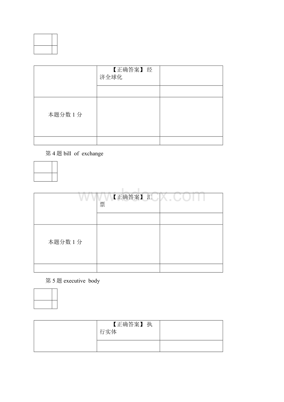 全国自考国际商务英语考前密卷和答案.docx_第2页