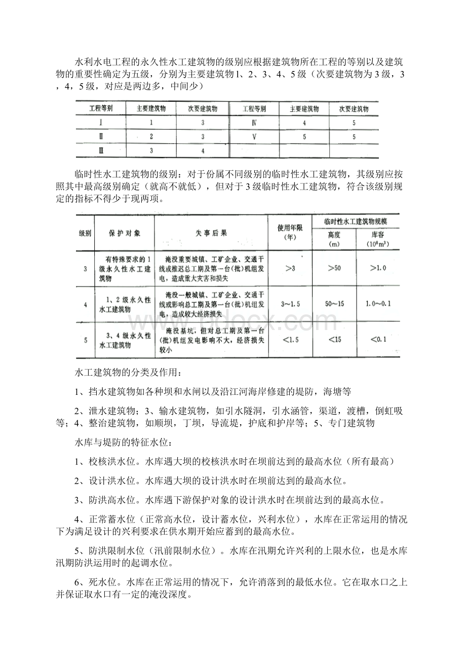 一级建造师水利笔记剖析.docx_第2页