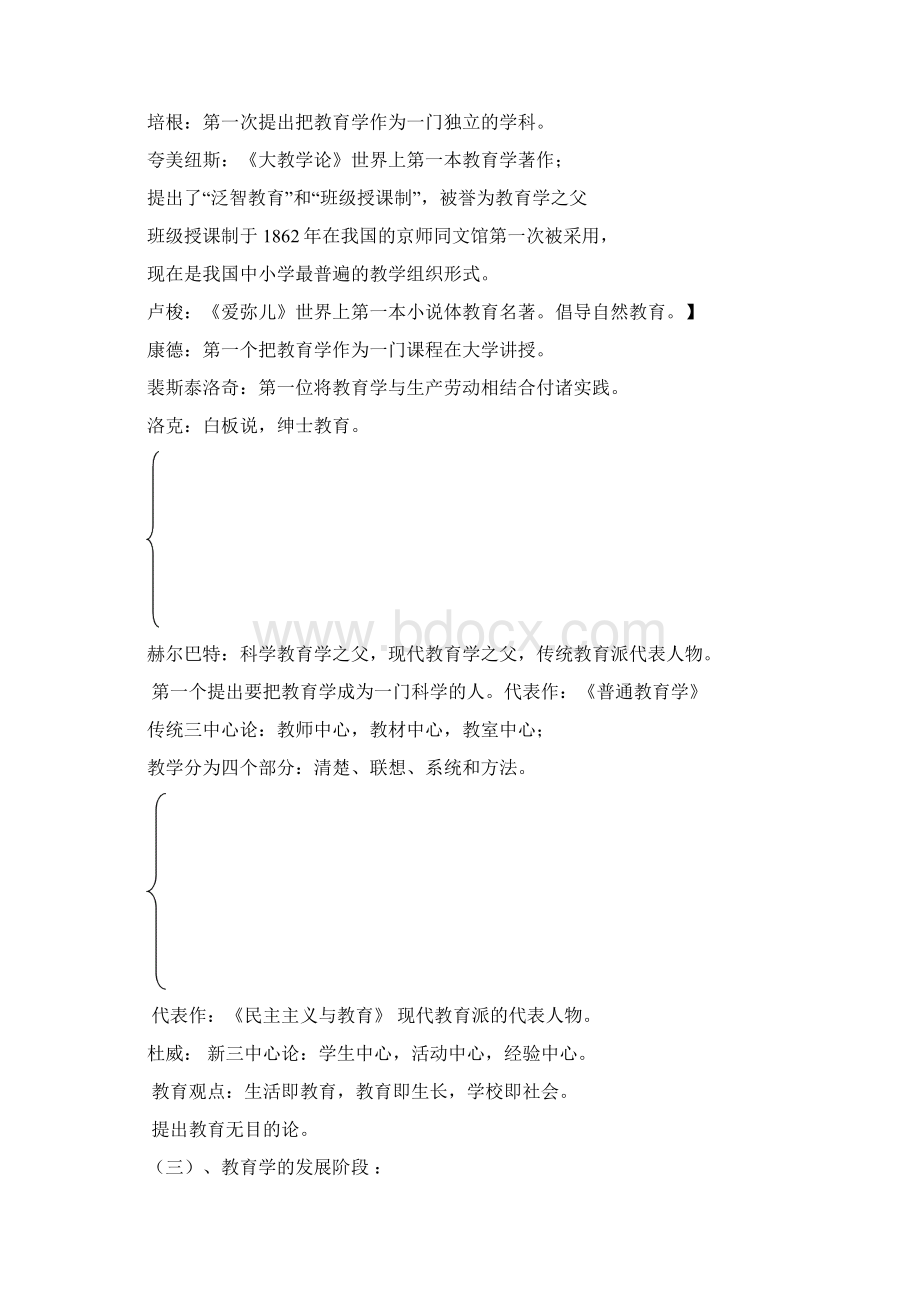 教育教学知识与能力复习提纲.docx_第3页