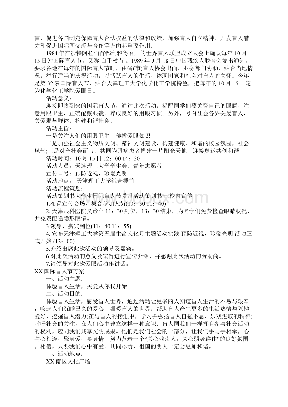 国际盲人节方案.docx_第2页