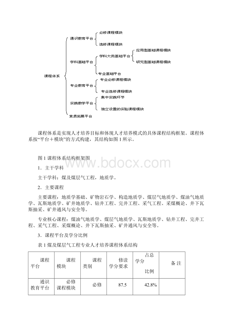 煤及煤层气工程培养方案.docx_第2页