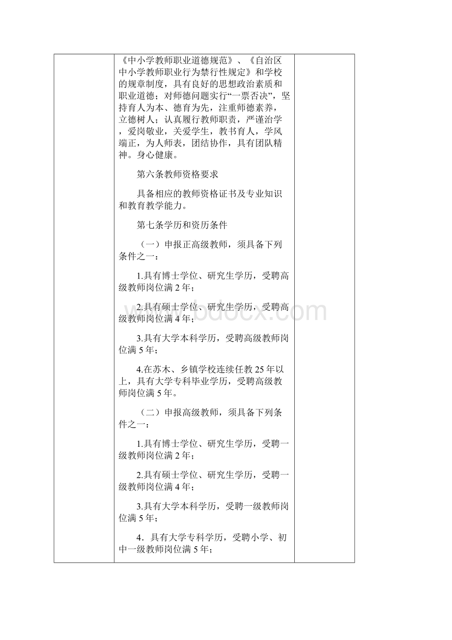 内蒙古自治区中小学教师水平评价标准条件.docx_第2页