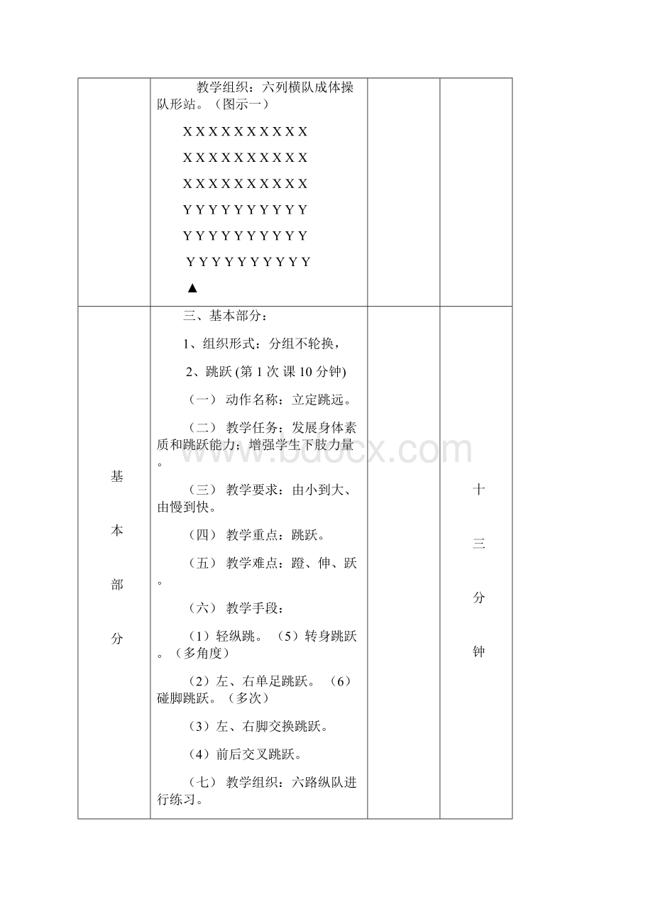 立定跳远乒乓球第16课表格式教案文档格式.docx_第2页