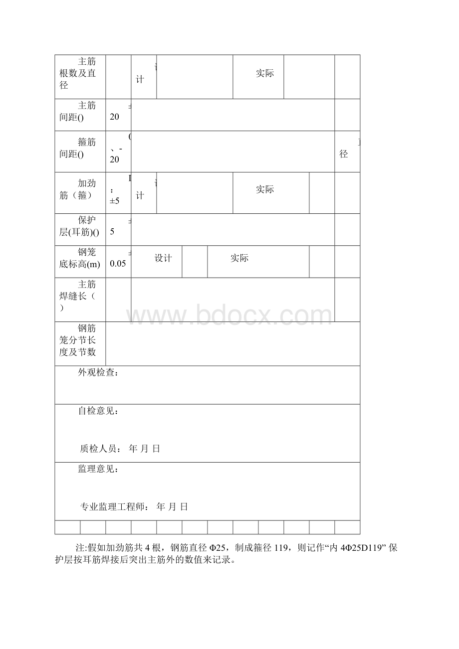 桥梁工程表格规定值.docx_第3页