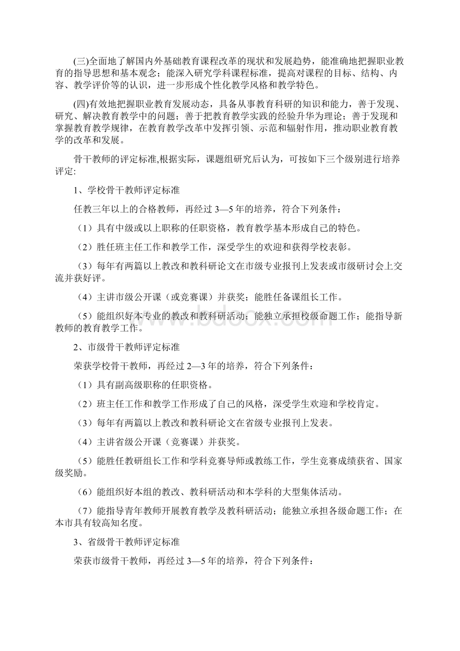 骨干教师培养研究调研报告Word格式.docx_第2页