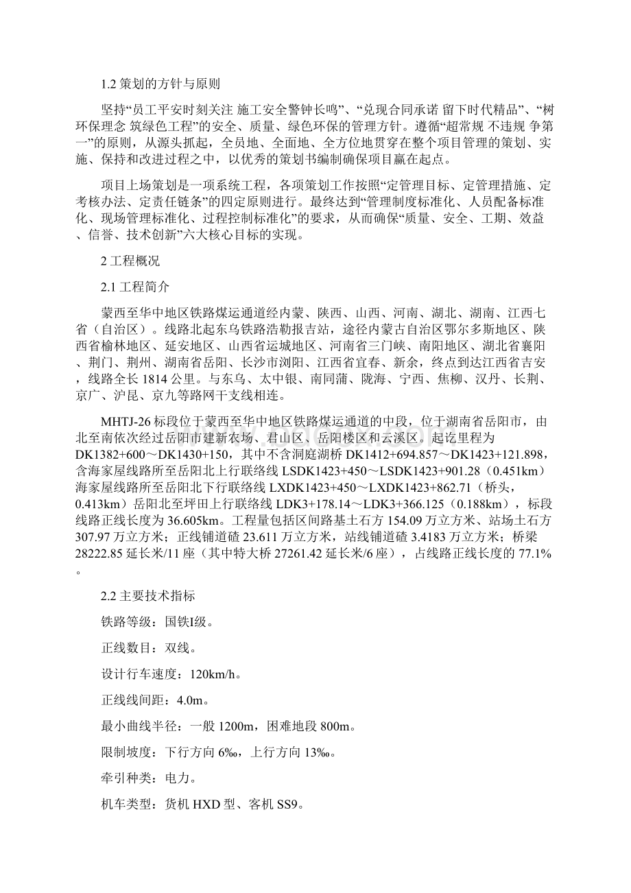 施工项目上场策划书精品Word文档下载推荐.docx_第2页