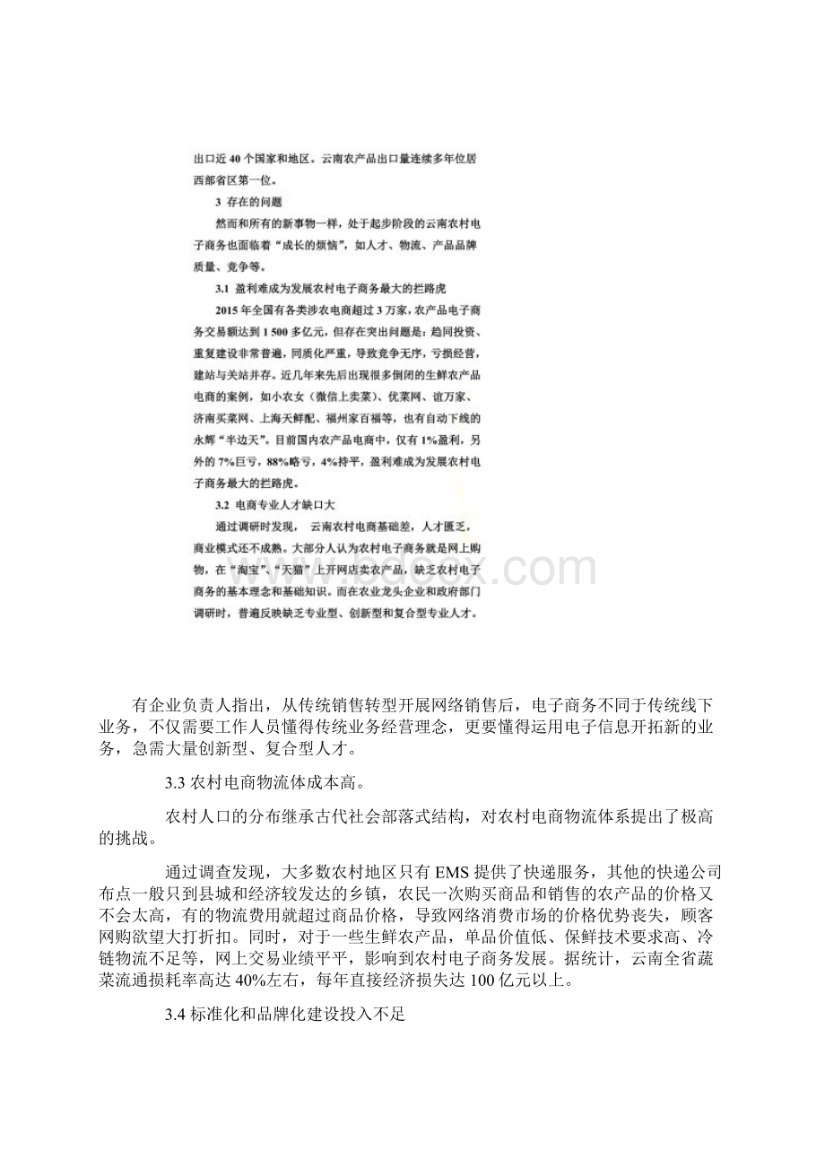 推进云南农村电子商务发展的对策建议Word格式文档下载.docx_第3页